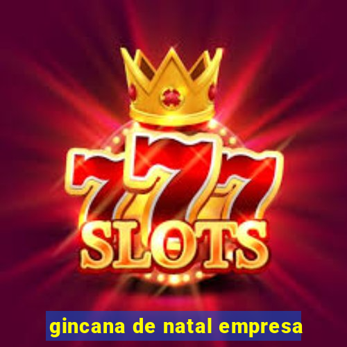 gincana de natal empresa